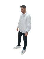 ESD WHITE JACKET XL