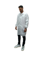 ESD WHITE SMOCK