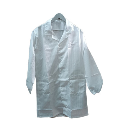 ESD WHITE SMOCK