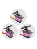 MG90S מיקרו סרוו מנוע 360° MG90S מיקרו סרוו מנוע 360°