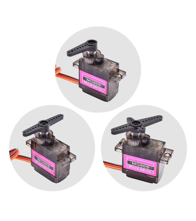 MG90S מיקרו סרוו מנוע 360° MG90S מיקרו סרוו מנוע 360°