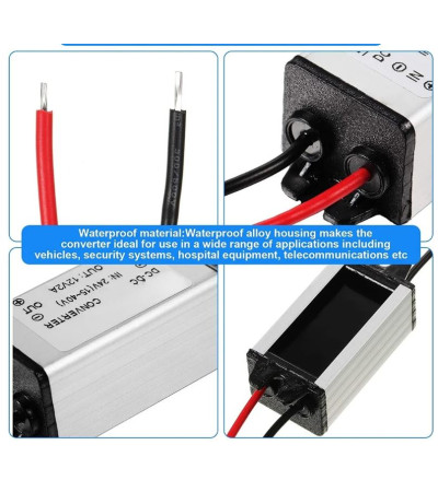 DC-DC IN10-80V OUT 5V-3A ממיר  